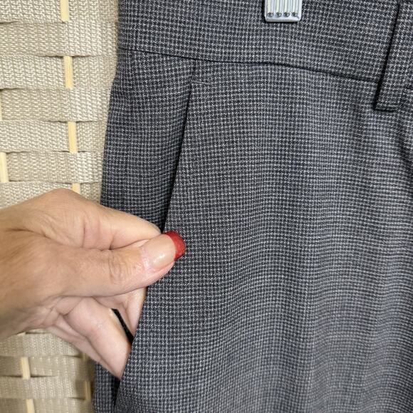 Jos. A. Bank Slim Fit Traveler Pants Men 35R Gray Wool Blend Unhemmed NEW - Picture 4 of 12